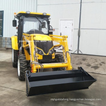 New Zealand Hot Sale Tz06D 45-65HP Wheel Garden Tractor Mounted Front End Loader with 4 in 1 Bucket